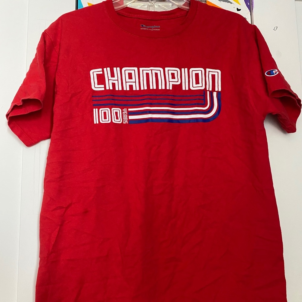 Red Champion Shirt